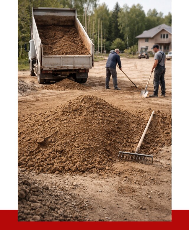 Суглинок для планировки в Кохме с доставкой от 4363 р. | ПРОНЕРУДКхм