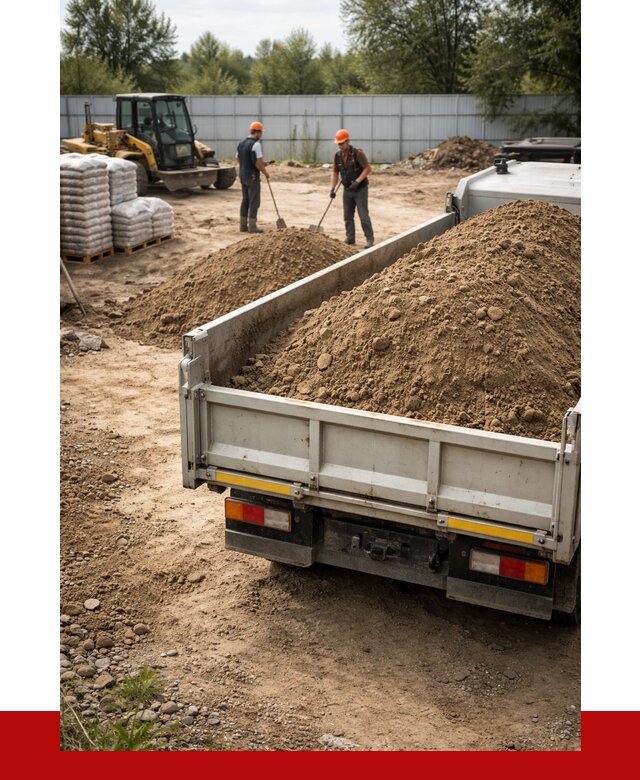 Супесь с доставкой в Кохме от 2545 р. за куб | ПРОНЕРУДКхм