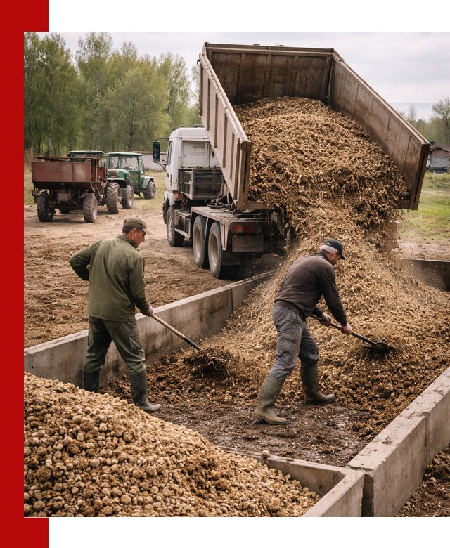 Куриный помет с доставкой в Кохме оптом и в розницу