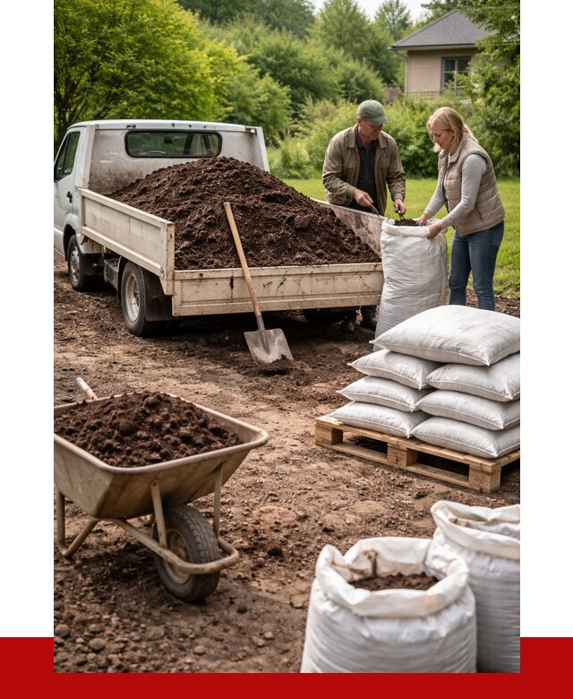 Перегной в мешках с доставкой в Кохме от 2285 р. | ПРОНЕРУДКхм