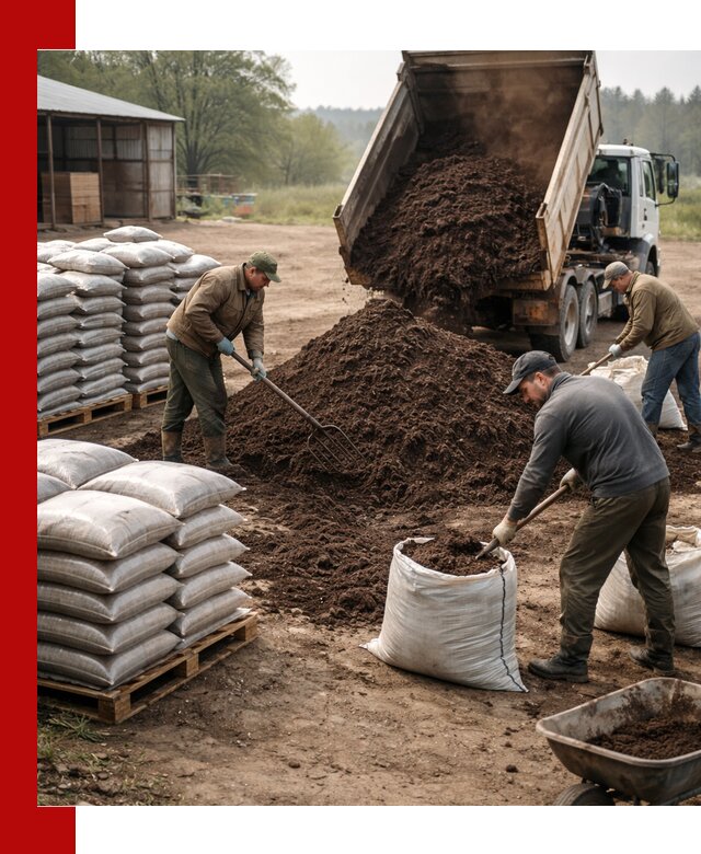 Доставка компоста оптом и в розницу в Кохме