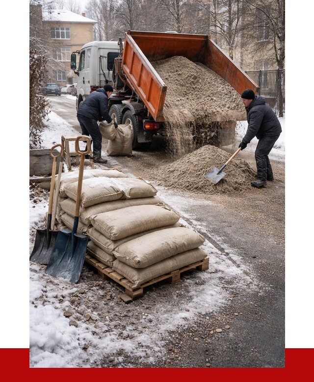Противогололедные материалы оптом в Кохме от 4363 р. | ПРОНЕРУДКхм