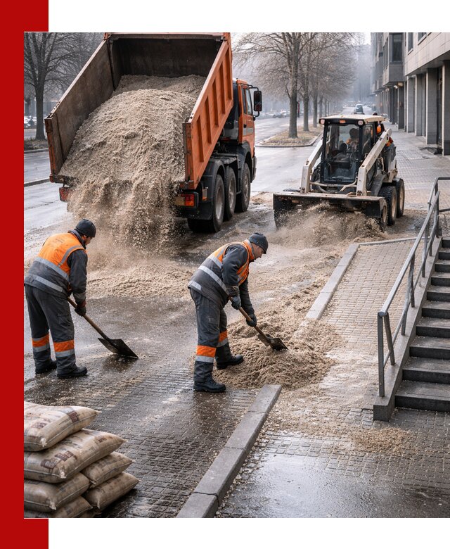 Поставка противогололедных материалов в Кохме