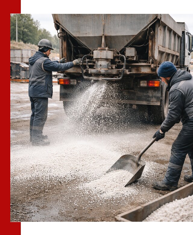 Доставка и продажа хлористого кальция в Кохме