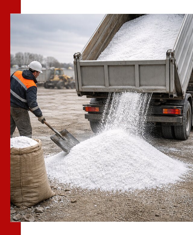 Поставка хлористого натрия оптом и в розницу в Кохме