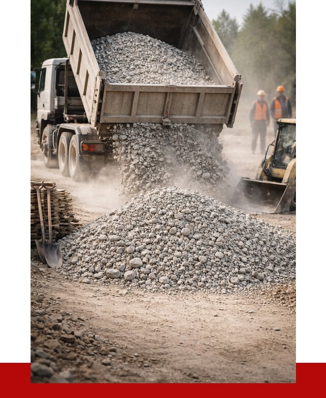 Купить дробленый бетон в Кохме от 1766 р./куб | ПРОНЕРУДКхм