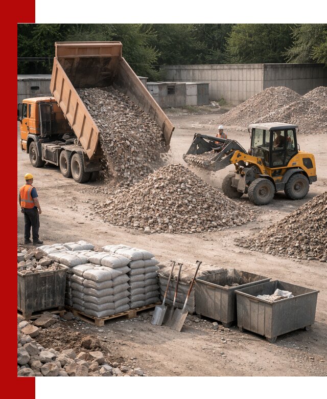 Вторичные материалы для отсыпки в Кохме — поставка и доставка