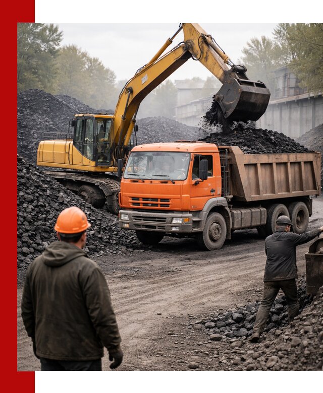 Доставка угля автотранспортом в Кохме быстро и выгодно