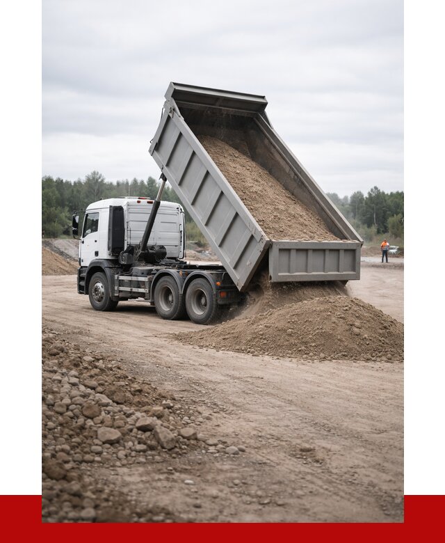 Доставка самосвалом 15 кубов в Кохме от 6752 руб. | ПРОНЕРУДКхм