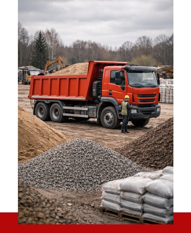 Доставка самосвалом 25 кубов в Кохме от 7791 р. | ПРОНЕРУДКхм