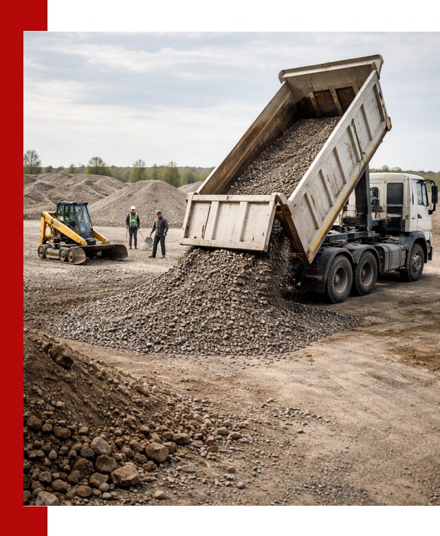 Доставка самосвалом 25 м³ в Кохме быстро и надежно