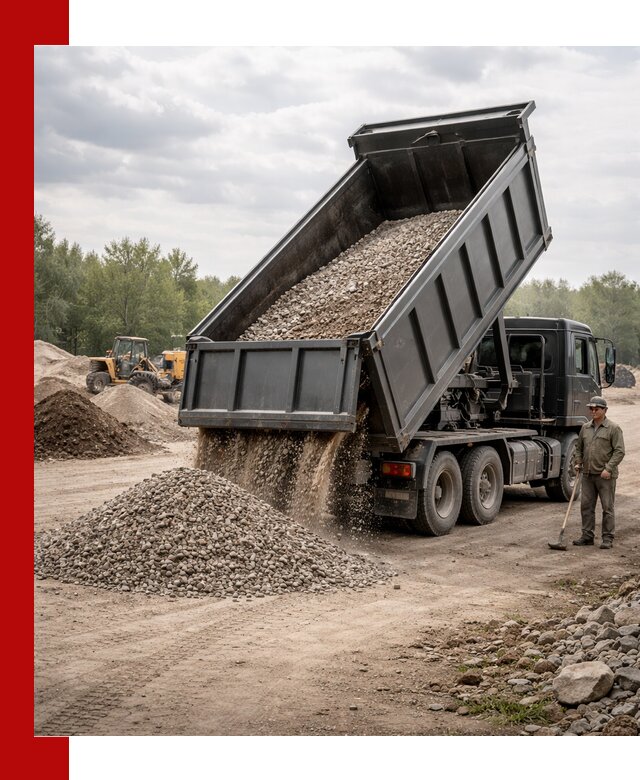 Доставка самосвалом 30 м3 по выгодным ценам в Кохме