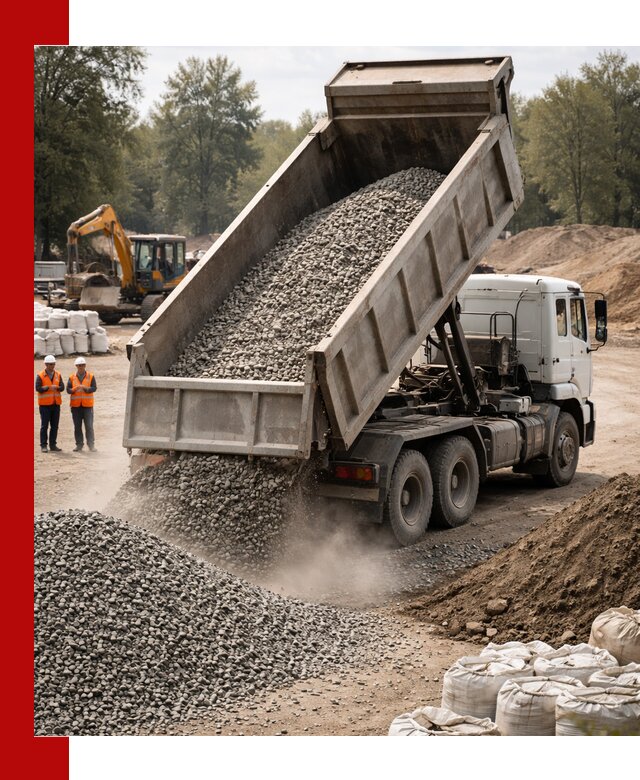 Аренда самосвала в Кохме для доставки сыпучих и нерудных материалов