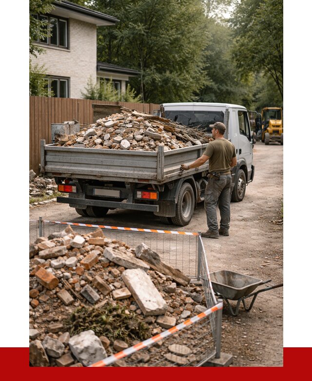 Вывоз строительного мусора с погрузкой в Кохме от 7791 р | ПРОНЕРУДКхм