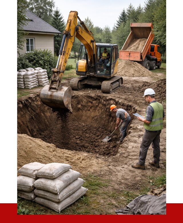 Рытье котлована в Кохме быстро от 4675 р. ПРОНЕРУДКхм