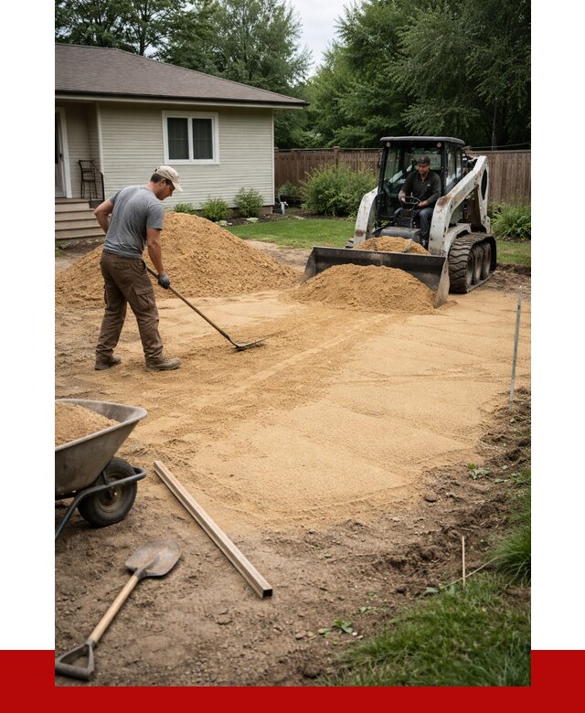 Отсыпка участка песком в Кохме, от 2597 р., ПРОНЕРУДКхм